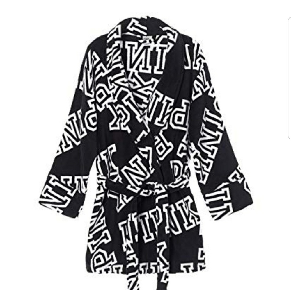 PINK Victoria's Secret Soft Robe With PINK Logo